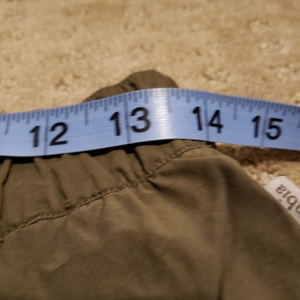 Columbia Convertible Pants / Shorts Green Women's 8 Outdoor Hiking Summer Comfy - Picture 10 of 13